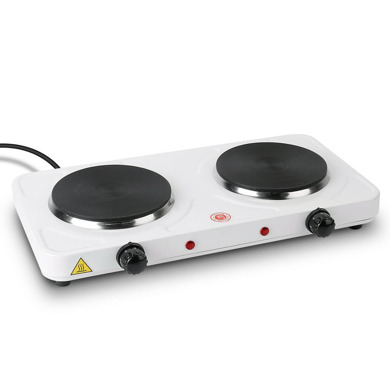 110V/220V Portable Electric Burner Travel Cook Countertop Home Kitchen  Cooker Coffee Heater Hot Plate Single