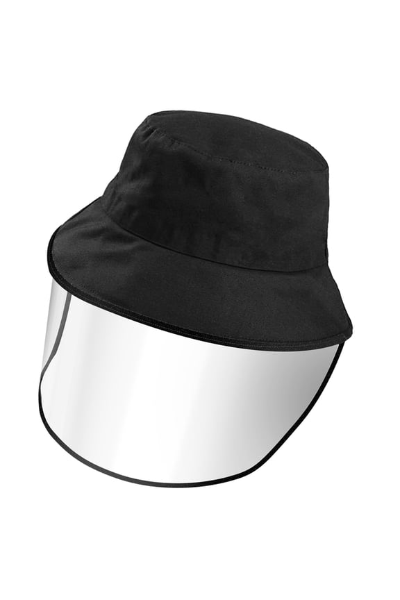 Fishman Hat Protective Face Shield Removable, UV Protective Bucket Hat with Detachable Face Shield for Sun, Wind, and Dust Protection