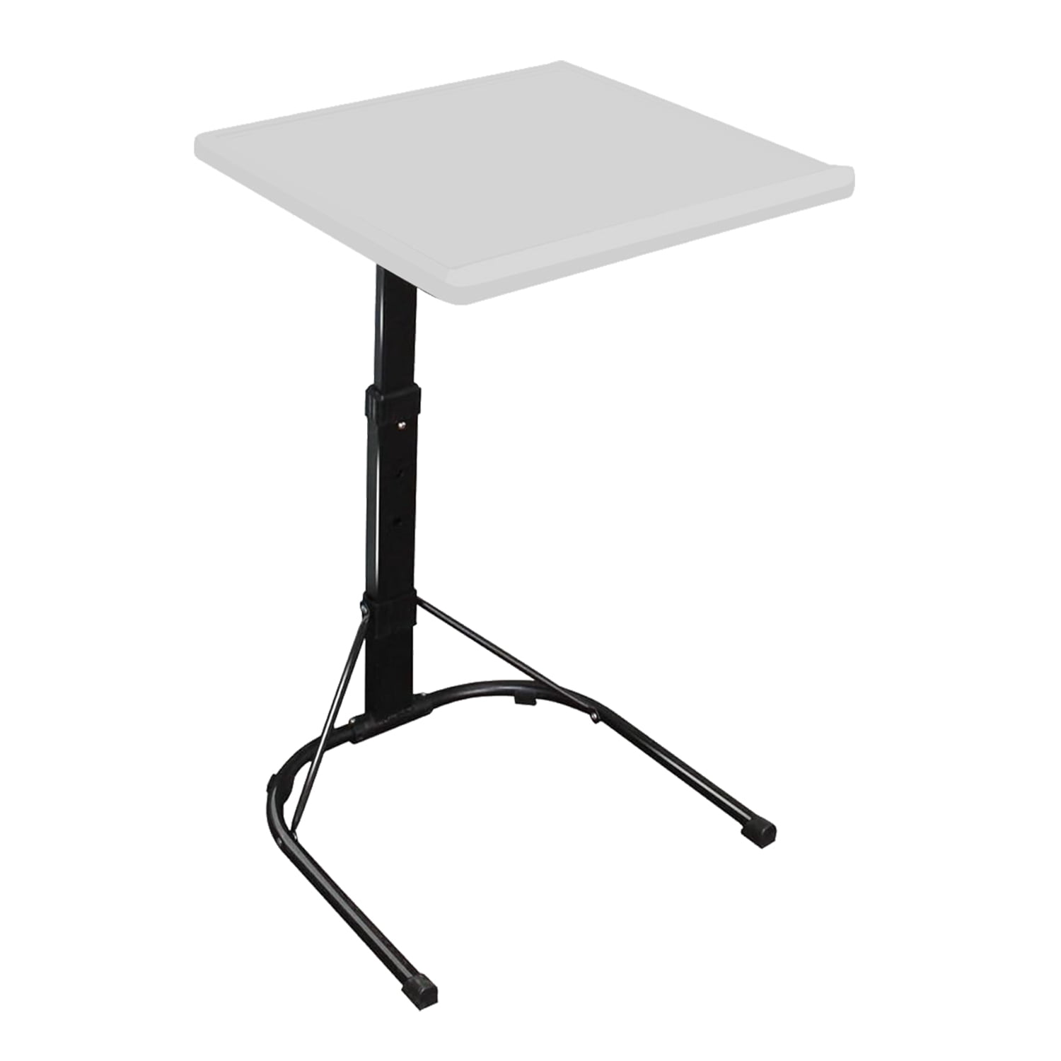 iMounTEK Folding Tray Table Portable Sofa TV Tray Laptop Desk C Side Table with 3 Adjustable