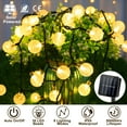 thumbnail image 1 of iMounTEK Halloween Christmas Solar Globe String Lights, 30 Ball LED Fairy Solar Lamps 8 Modes IP65 Waterproof Lights for Christmas Wedding Party Deco, 1 of 8