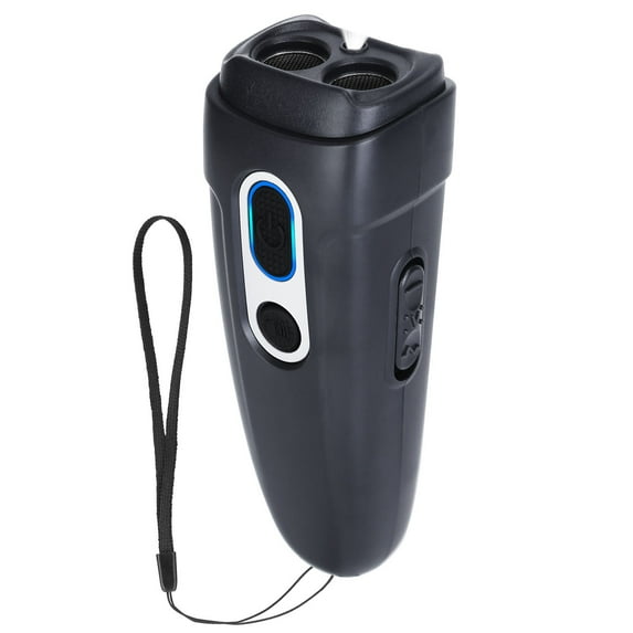 iMounTEK Handheld Anti Barking Device, Ultrasonic Anti Barking Device with 4 Modes LED Flashlight, Grey