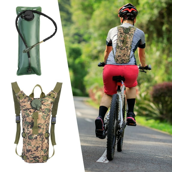 iMounTEK Hydration Backpack with 3L TPU Water Bladder for Hiking Hunting Climbing Cycling Biking Running