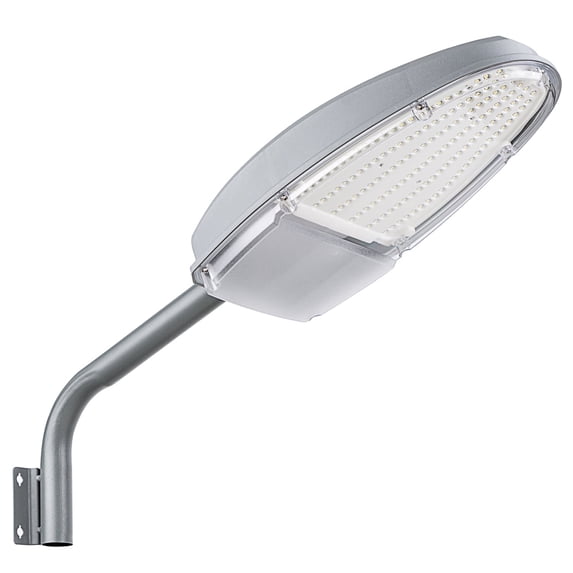 Imountek LED Street Light, IP65 Waterproof 144LEDs Street Flood Light Security Outdoor Lighting 120° Angle for Garage Garden Driveway
