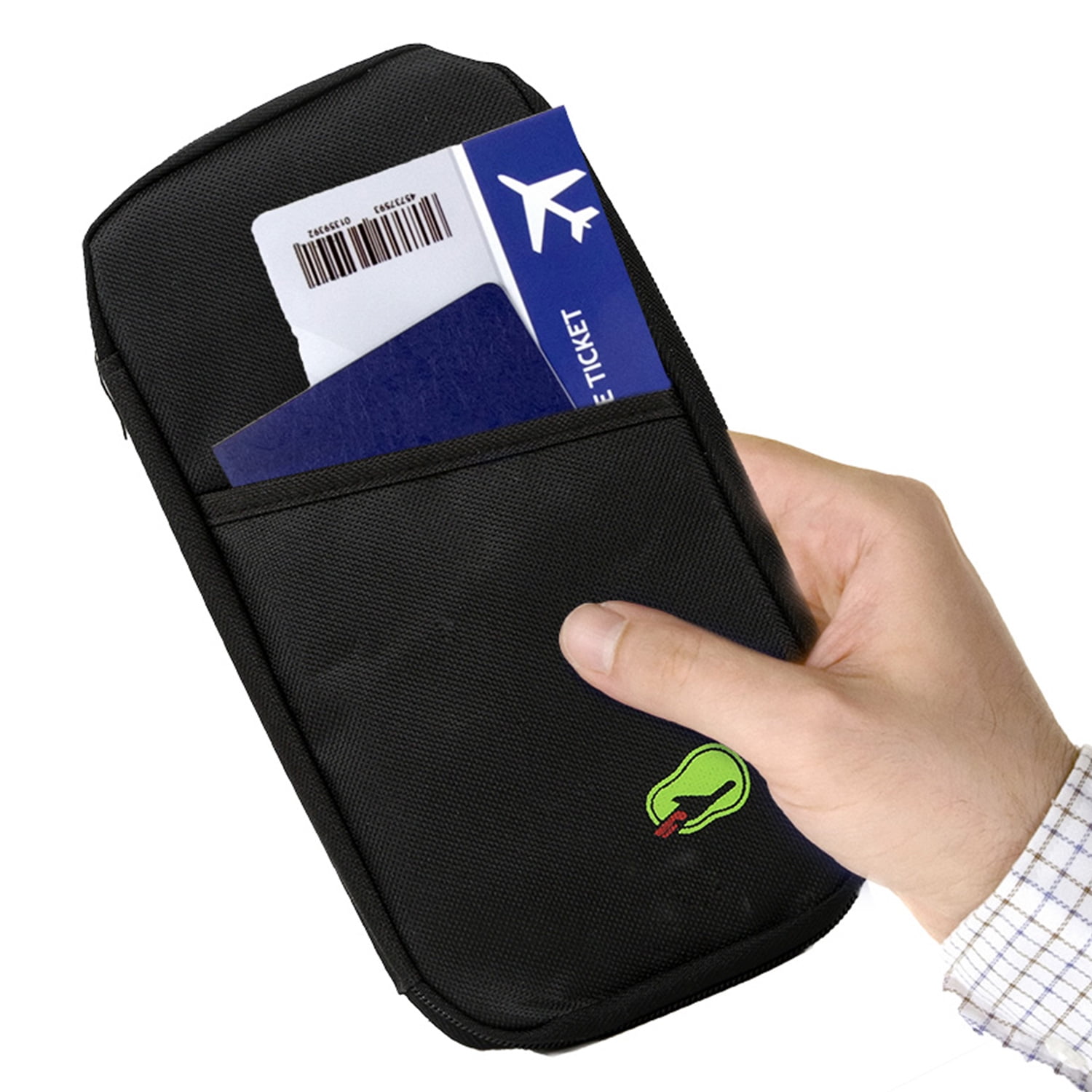 iMounTEK Lightweight Travel Wallet, Waterproof Passport Holder 12Cells