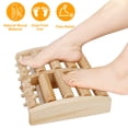 thumbnail image 1 of iMounTEK Massage Foot Roller Dual Wooden Stress Relief Roller Acupressure Massage, Gift for Mom Dad, 1 of 8