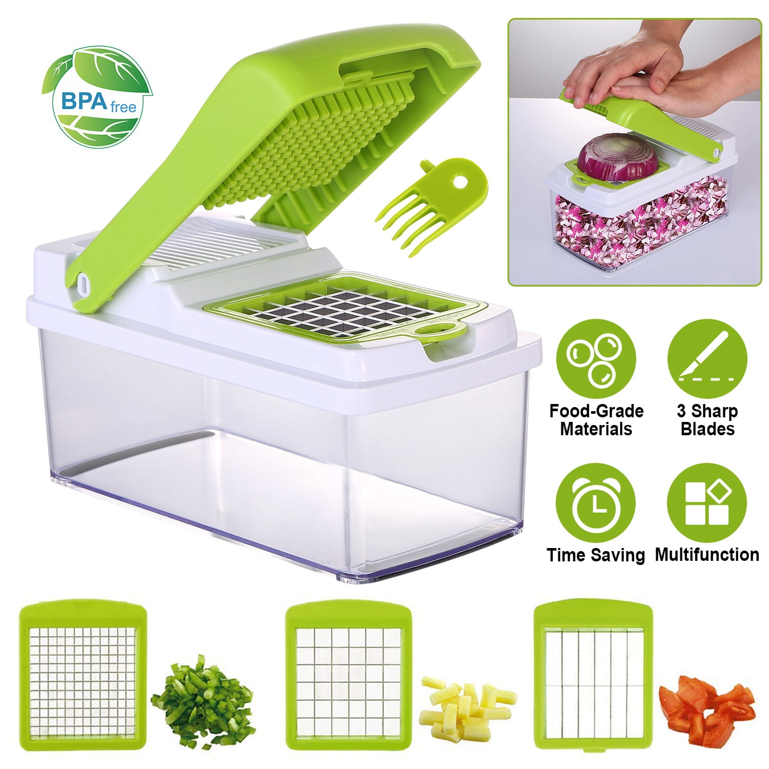 Dropship Multifunctional Kitchen Chopper Cutter Chopping Artifact Food  Vegetable Slicer to Sell Online at a Lower Price