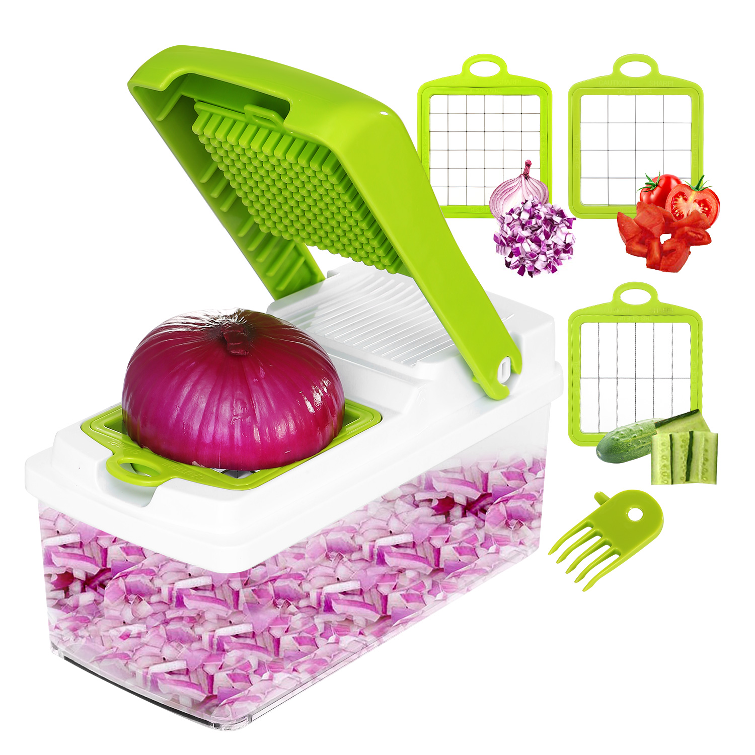 iMounTEK Multifunctional Vegetable Chopper and Slicer, Vegetable
