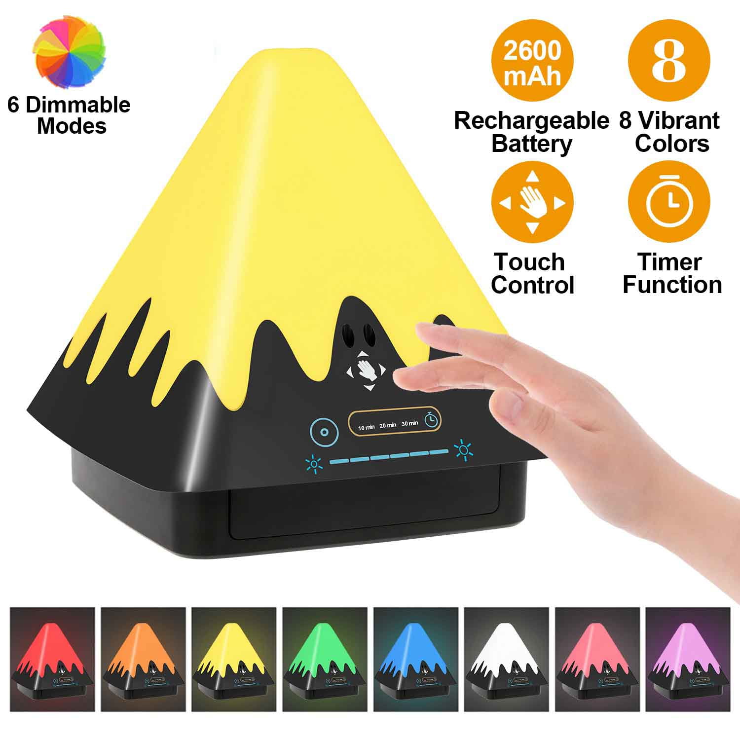 iMounTEK Night Lights for Kids Touch Nursery Light for Baby LED Nightlight, Gift