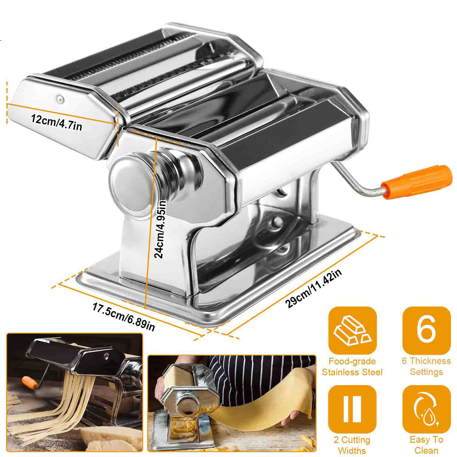 Home Use Removable Mold Non-slip Thickened Pasta Maker Machine
