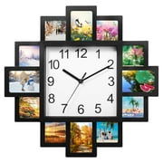 iMounTEK Photo Frame Clock 15.35 x 15.35 x 1.57 Framed Photographic Wall Art
