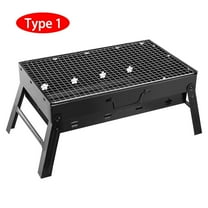 iMounTEK Portable BBQ Grill Foldable Charcoal Grill Lightweight Smoker Grill