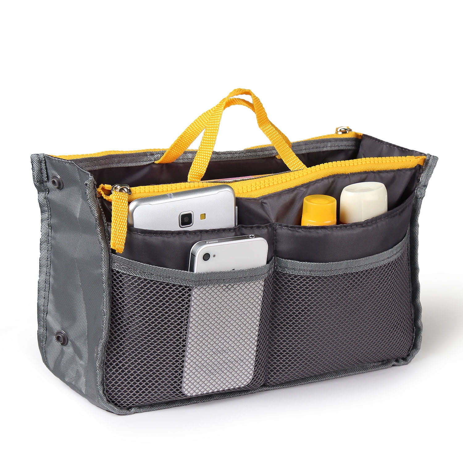 A-Premium Nylon Purse Organizer Tote Handbag Insert Organizers Bag in –  Vercord