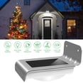 thumbnail image 1 of Moclever Solar Wall Lights Outdoor 16LEDs Stair Lamps 120° Motion Sensor 180°Lighting Garden Lights IP65 Waterproof Night Lamps for Garage Garden Deck Front Door, 1 of 14
