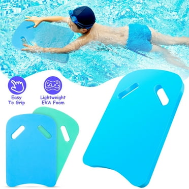 Moclever Swimming Kickboard, EVA Swim Aid Kick Board with Integrated Hole for Adults Kids, Blue
