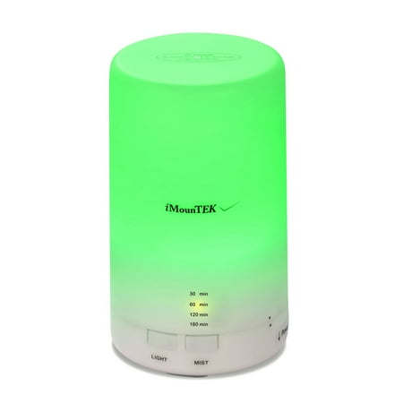 iMounTEK Ultrasonic Aroma Essential Oil Diffuser with 7 Color LED Lights 4 Timer Settings for Office Home Room Vehicle Study Yoga Spa price history and forecast - Imountek GPCT725