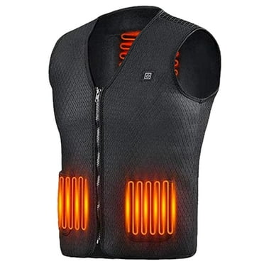 iMounTEK Unisex Heat Jacket Vest 3 Heating Gear Adjustable USB Heated Vest XL