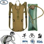 iMounTEK Water Backpack Hydration Pack 3L Drink Backpack for Hiking Cycling Climbing Running, Khahi