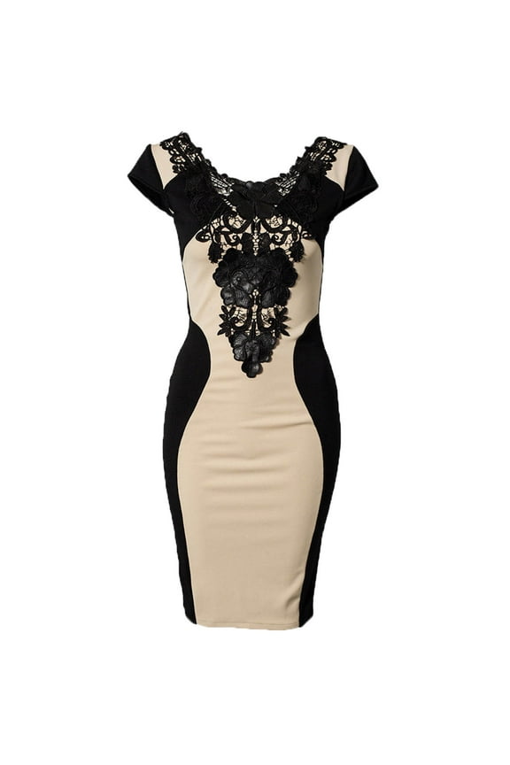 Women Evening Dress, Formal Prom Tea Dress for Evening Party, XL