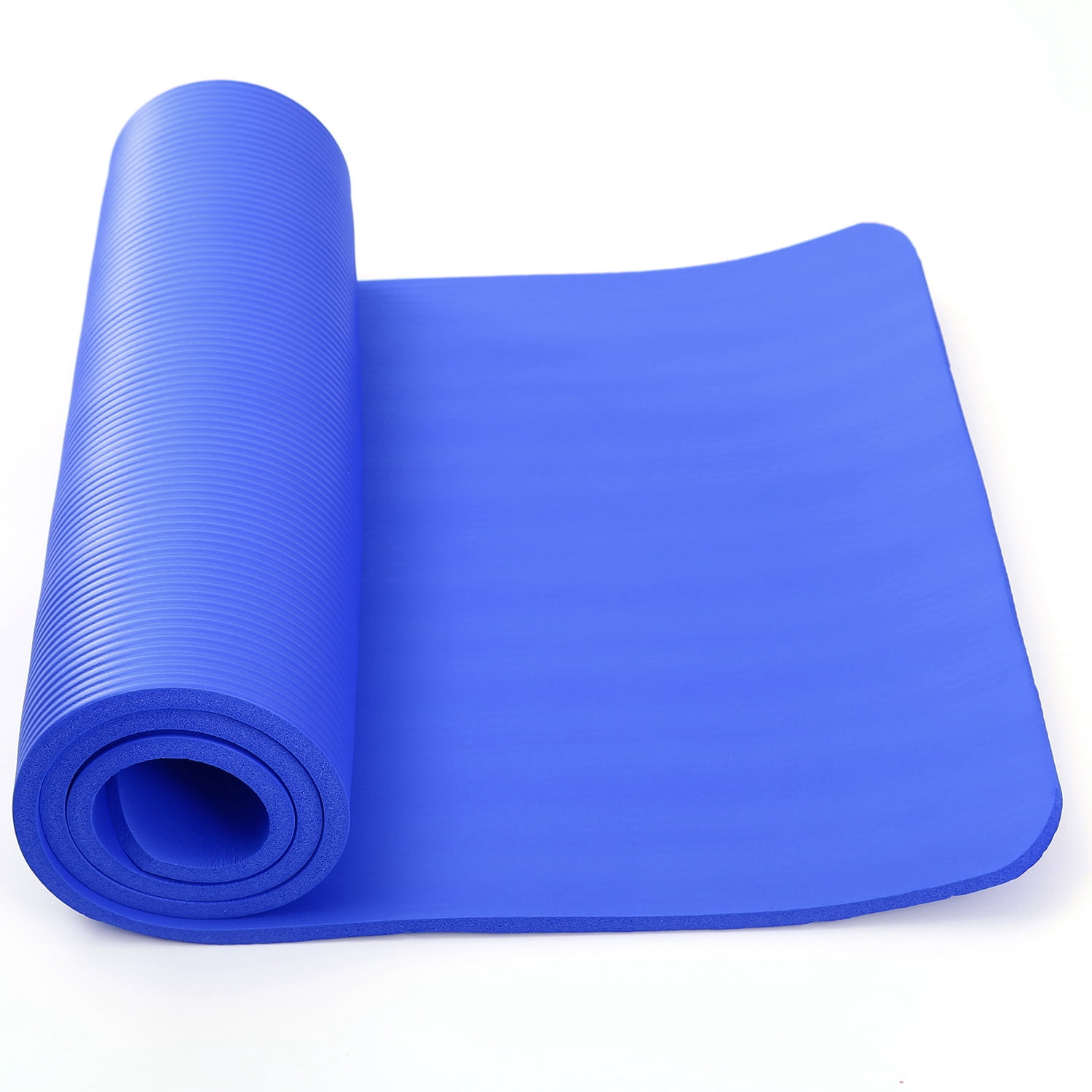 iMountek 0.6in Thick Yoga Mat Anti-Tear High Density NBR Exercise