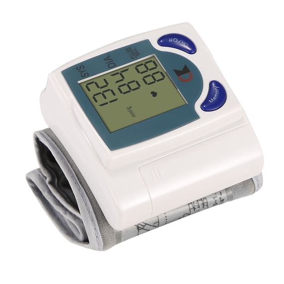 iMountek 1pack Blood Pressure Monitor Wrist Digital Cuff Heartbeat Tester