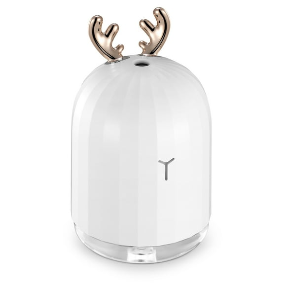 iMountek 220ml Cool Mist Humidifier Ultrasonic Air Diffuser Atomizer With 7 Color Breathing Lights Auto Off Office Home Yoga Deer