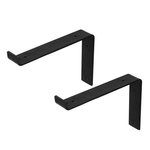 iMountek 2Pack Wall Mounted Shelf Bracket Heavy Duty L-Shaped with Screws Set T3