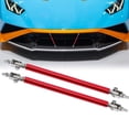thumbnail image 1 of Moclever 2Pcs 5.91-7.87inch Splitter Rod Front Bumper Lip Rod Strut Adjustable Lip Spoiler Tie Support Rods 150mm-200mm, Red, 1 of 10