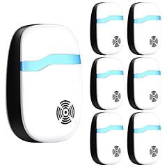 iMountek 6 Packs Ultrasonic Pest Repellers Electric Plug-In Indoor Pest Control Mouse Repellent Chaser Deterrent Rodent Chaser for Home Kitchen Office