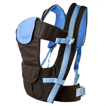 iMounTEK Baby Carrier Breathable Adjustable Wrap Sling Backpack Front Back Chest Infant Carrier Bag Blue