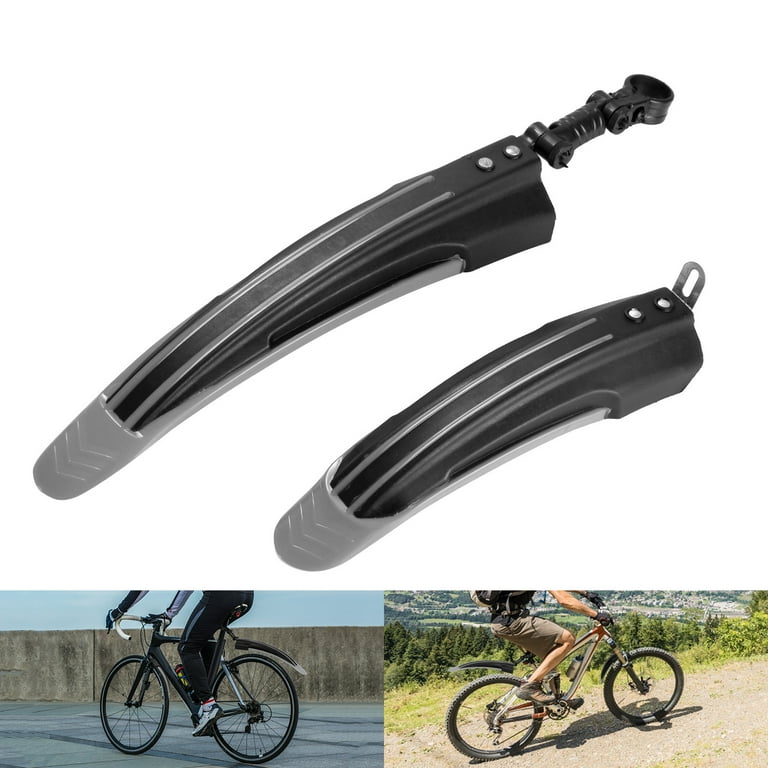 Moclever Bicycle Fender Set Adjustable Front Rear Mud Guard Mountain Bike Mudguards Splashboard Fit for 24 26 Bikes Walmart