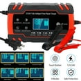 iMountek Car Battery Charger 12V/8A 24V/4A Smart Automatic Battery