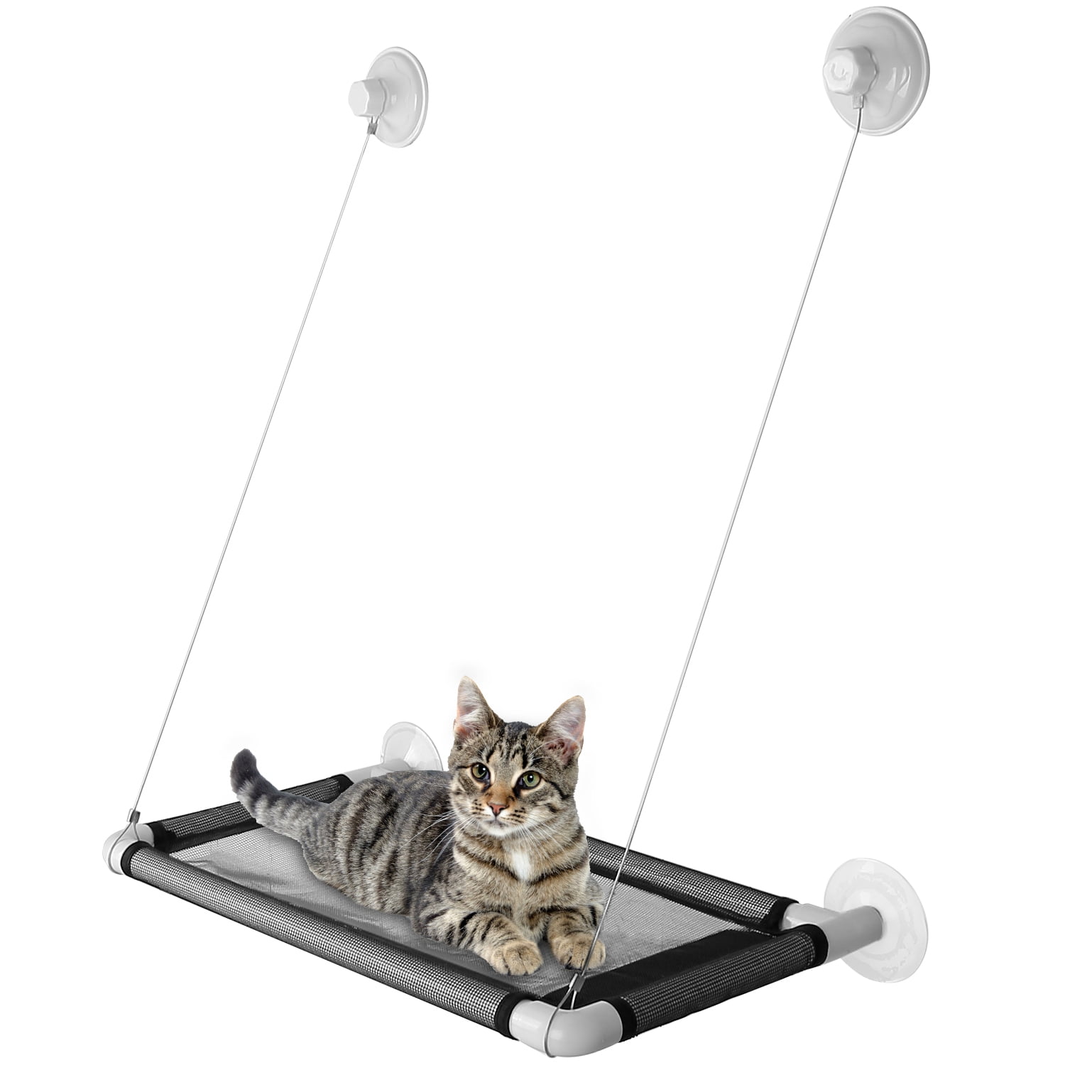 iMountek Cat Window Hammock Cat Window Seat Window Mounted Perch Cat