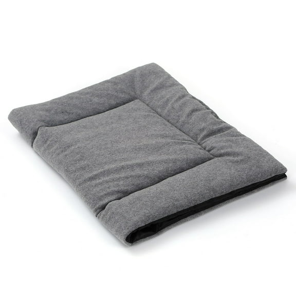 iMountek Reversible Pet Bed Mat Large Non-Skid Water-Resistant Fleece Blanket for Dogs & Cats, Gray