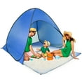 thumbnail image 1 of iMountek Sun Shelter Tent for 2-3 Person, Portable Waterproof Fishing Camping Tent with Carry Bag, Blue, 1 of 8