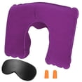 thumbnail image 1 of Moclever Travel Pillow Inflatable U Shape Neck Pillow Neck Support Head Rest Office Nap Car Airplane Cushion Purple, 1 of 8