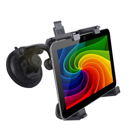 Moclever Universal Tablet Car Mount Tablet Holder for Car Windshield Dashboard Fit for All 7-10" Tablet Black