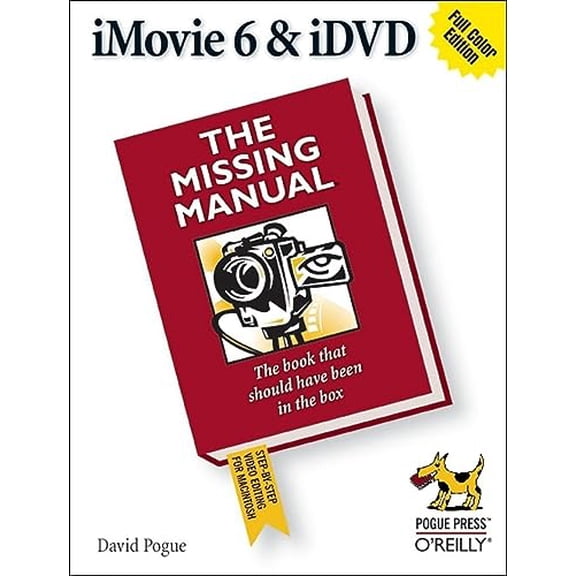 Pre-Owned iMovie 6 & iDVD - The Missing Manual - reference book - English