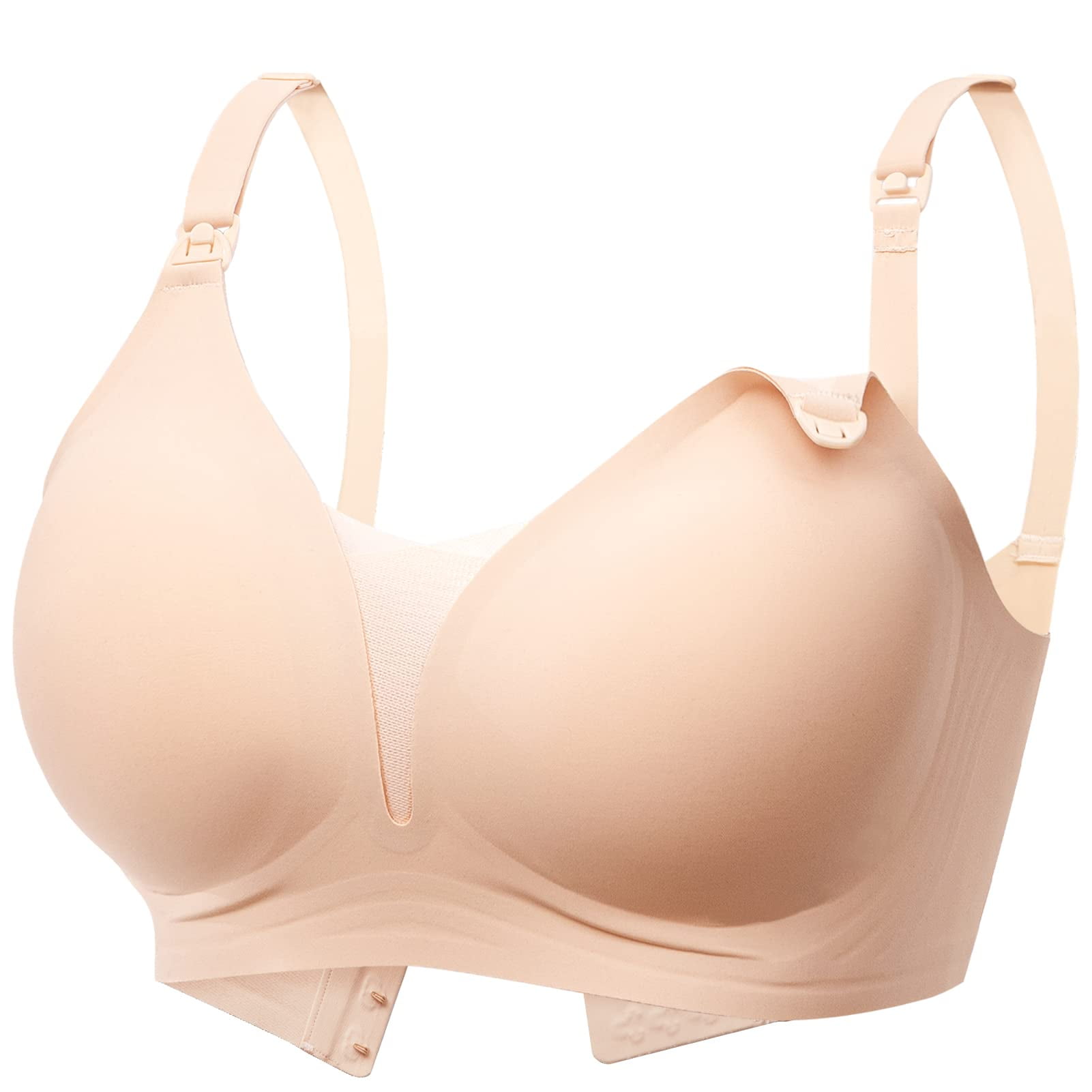 iMucci Cross Mesh Nursing Bras for Breastfeeding Ultra Comfort ...