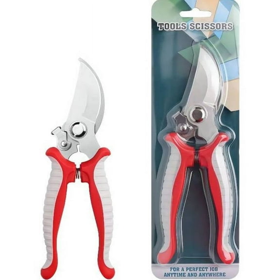 iMucci Garden Pruning Shears, Garden Scissors, Non-Slip Labor-Saving Hand Pruners, Multifunctional Branch Shears, Garden Bypass Pruning Fruit Tree Shears, Garden Clippers