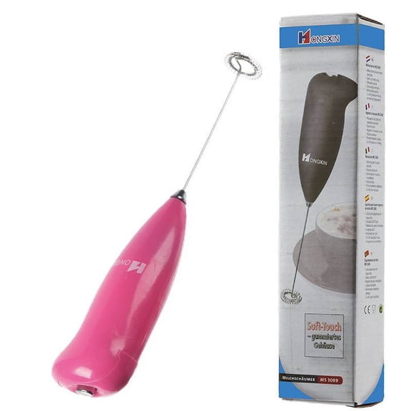 iMucci Handheld Coffee Milk Frother, Electric Milk Foamer, Drink Mixer for Coffee, Latte, Cappuccino, Matcha and Hot Chocolate, Electric Blender, Egg Whisk