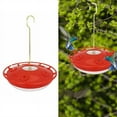 thumbnail image 1 of iMucci Hanging Hummingbird Feeders for Outdoors Applies to All Birds, Leak-Proof Hummer Bird Feeder Outside, Easy to Clean and Fill, 16 oz, Red, 1 of 8