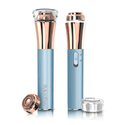 iMusthav Professional Facial Hair Remover Epilator for Women. Fast Precise Painless Rechargeable, 18K Gold-Plated, Dual Ring Floating Head, 360° LED