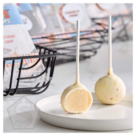 iNKLeS Individually Wrapped Birthday Cake Pop 1.34 oz. - 20/Case