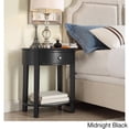 thumbnail image 1 of iNSPIRE Q Fillmore 1-drawer Oval Wood Slf Accent End Table by  Bold, 1 of 5