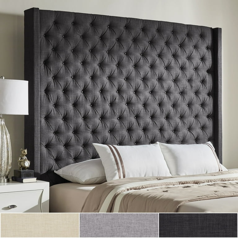 Inspire q naples wingback button tufted tall adboards by artisan deals