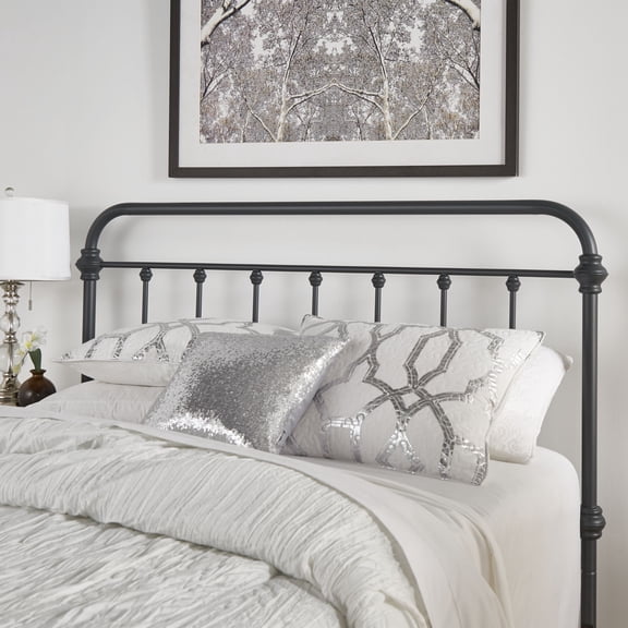 iNSPIRE Q Nottingham Queen Metal Spindle Bed, Grey
