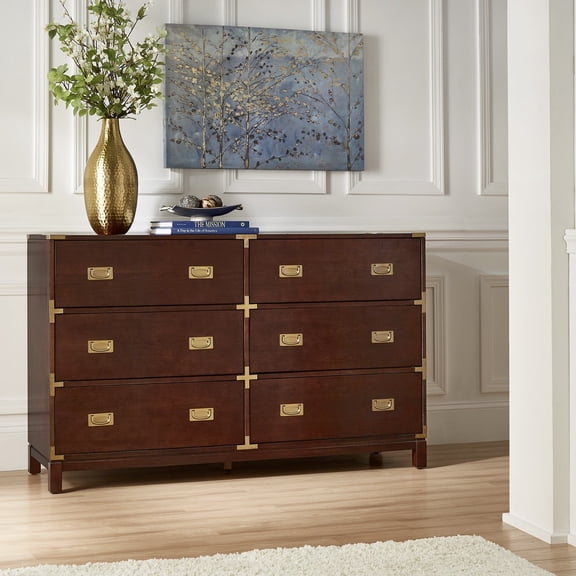 iNSPIRE Q Scipio Contemporary Dresser with 6-Drawer, Espresso
