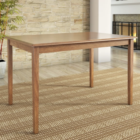 iNSPIRE Q Lexington Transitional 48" Rectangular Dining Table, Oak