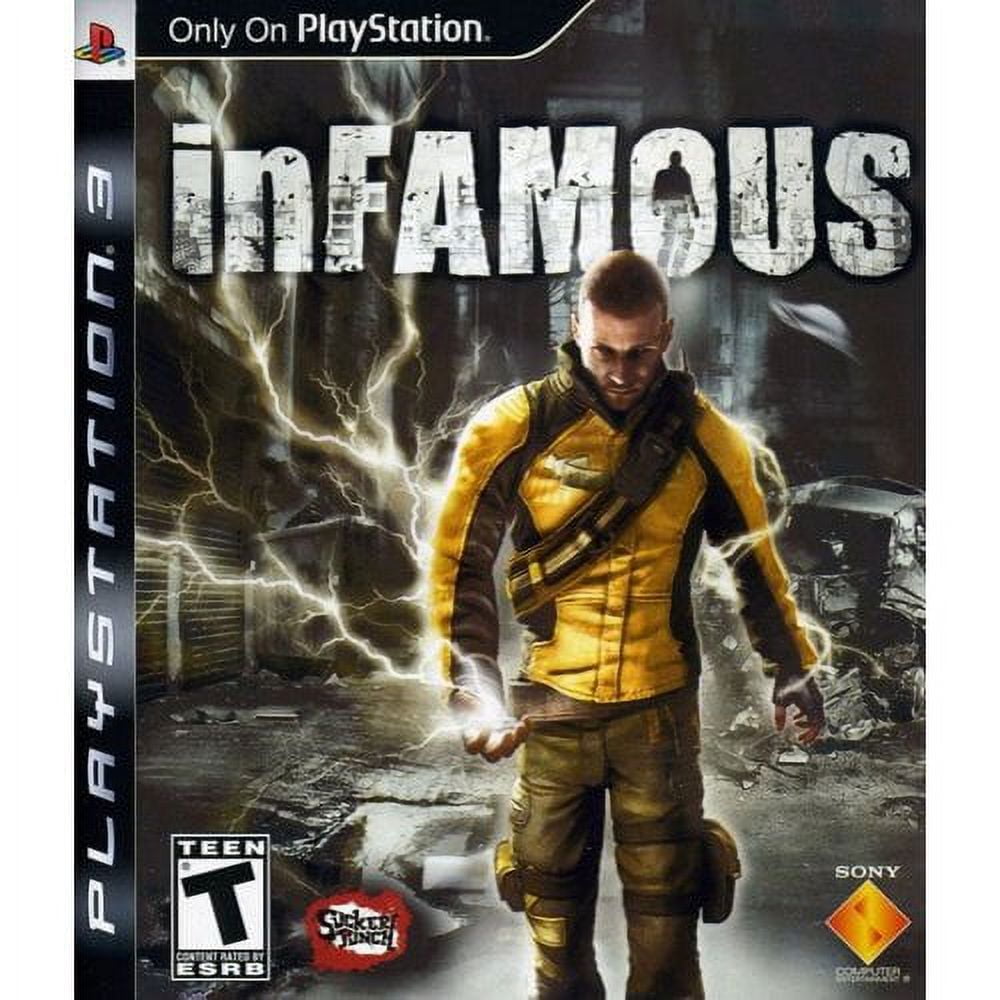 Jogo inFAMOUS - PS3 - LOJA CYBER Z - Loja Cyber Z