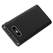 iNova Portable 20000mAh Power Bank, 22.5W Super Fast Charging with LED Display Flashlight, Fast Charger External Battery Pack, Fit for iPhone iPad SamsungBlack
